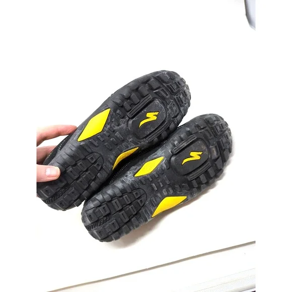 TAHO ATB Mens Black Specialized Mountain Cycling Shoes US 8.5 / EU 41 fast ship - Picture 6 of 6